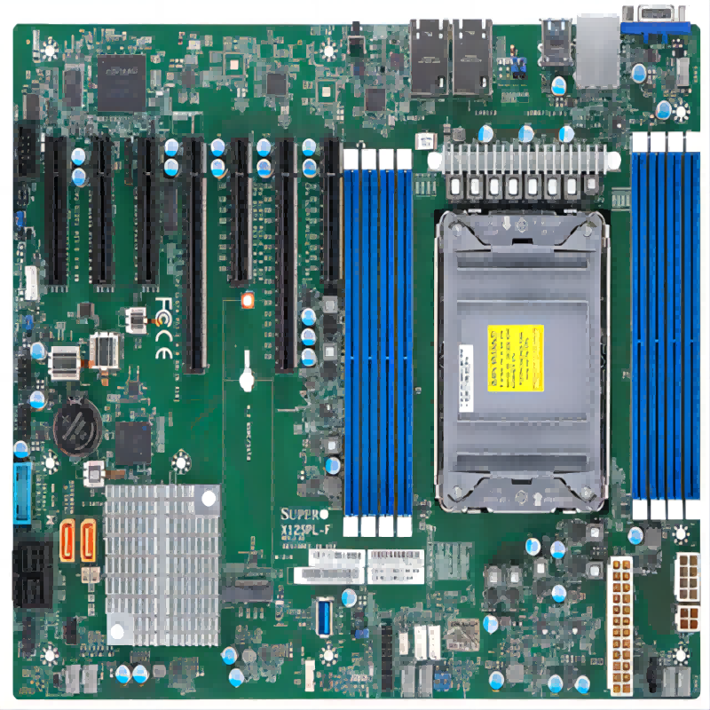 超微X12SPA-TF三代至強CPU /X12SPL-F 單路主板支持多顯卡