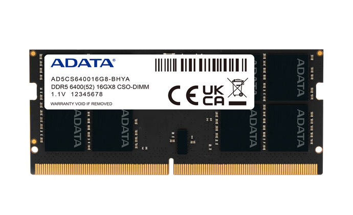 威剛工業級DDR5 CSODIMM內存 威剛工業級DDR5 CSODIMM內存